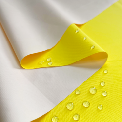 Водонепроницаемая Дышащая Мембранная ткань PU 10'000, цвет Жёлтый (на отрез)  в Крымске