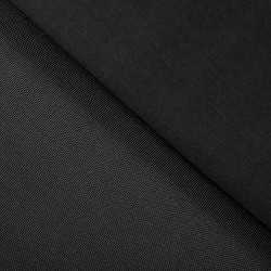 Ткань Кордура (Кордон С900), цвет Черный (на отрез)  в Крымске